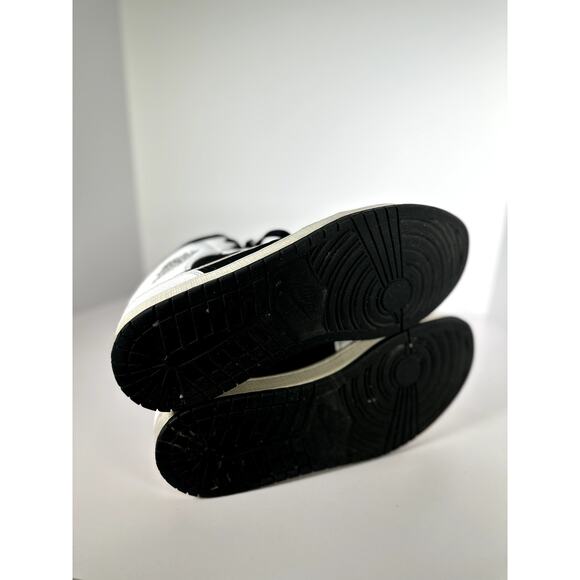 Nike Air Jordan 1 Retro High OG “Black/White Panda” Men’s 12 555088-010 Leather - Picture 8 of 11